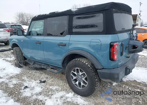 2023 Ford Bronco Big Bend z USA, uszkodzony, nr VIN 1FMDE5BH4PLB47218